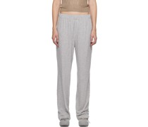 Gray Loose Lounge Pants