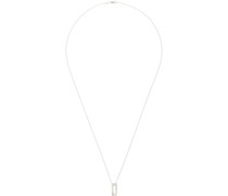 Silver Rectangle 'Le 1.5g' Necklace