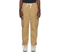 Brown Easy Cargo Pants