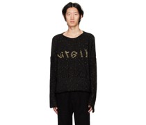 SSENSE Exclusive Black Galaxy Sweater