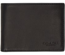 Black Slim Billfold Wallet