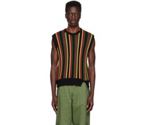 Multicolor Striped Vest