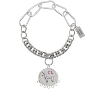Silver Poodle Charm Necklace