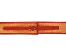Orange High-Waist Belt