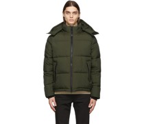 Khaki Puffer Jacket