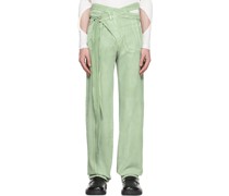 Green Signature Wrap Jeans