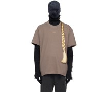 Gray Braids Hair T-Shirt