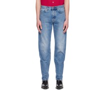 Blue Twisted Jeans