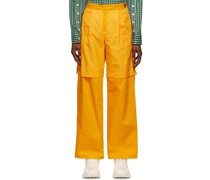 Yellow Cotton Trousers
