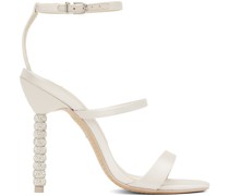 Gray Rosalind Heeled Sandals
