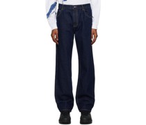Blue Floating Icarus Jeans