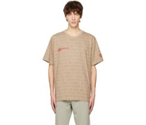 Tan Printed T-Shirt