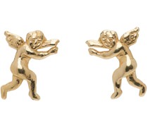 Gold Eros & Psyche Earrings