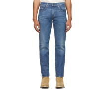 Blue 502 Taper Jeans