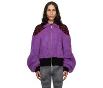SSENSE Exclusive Purple Bomber Jacket