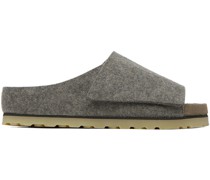 Gray Birkenstock Edition Los Feliz Felt Sandals
