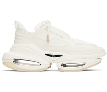 White B-Bold Sneakers