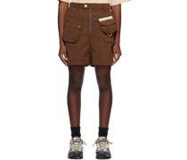 Brown DIGAWEL Edition Shorts
