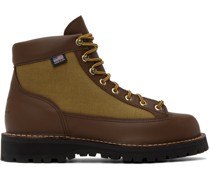 Brown & Tan Light Boots