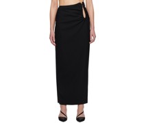 Black Ella Maxi Skirt