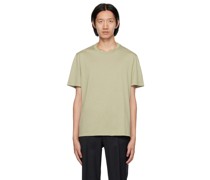 Green Embroidered T-Shirt