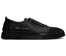 Black Ami Sole Low-Top Sneakers