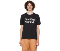 Black 'New York' T-Shirt