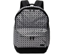Silver Daypack Backpack