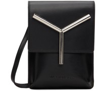 Black Y Pochette Bag
