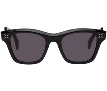 Black Square Petal Sunglasses