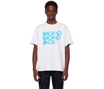 White Back To Back To Back T-Shirt