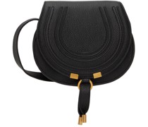 Black Mini Marcie Saddle Bag