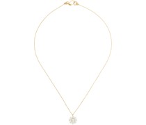 Gold Freshwater Pearl Margherita Simple Necklace