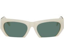 Off-White Pearl Wax Sunglasses