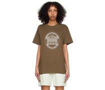 Brown Cotton T-Shirt