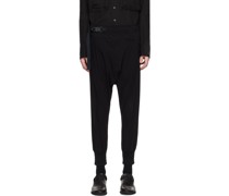 Black Water-Repellent Trousers