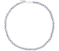 SSENSE Exclusive Blue Tiny Chalcedony Necklace