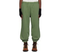 Green Printed Lounge Pants