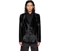 SSENSE Exclusive Black No.178 Leather Jacket