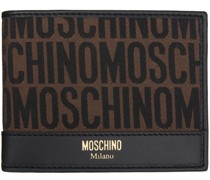 Brown All-Over Logo Wallet