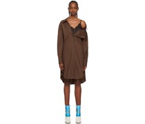SSENSE Work Capsule – Brown Midi Dress