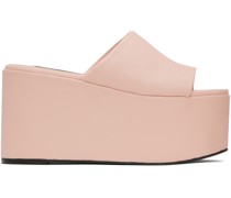 Pink Tommy Edition Platform Sandals