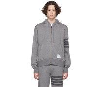 Gray 4-Bar Hoodie