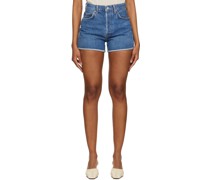 Navy Dee Denim Shorts