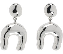 Silver Wishbone Earrings