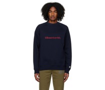 Navy Serif Sweatshirt