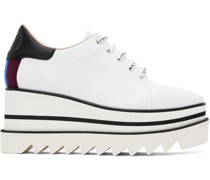 White Sneak-Elyse Derbys