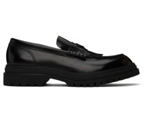 Black Tassle Loafers