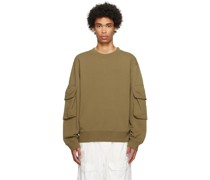 Khaki Cargo Sweatshirt