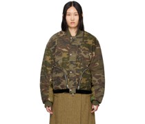 Khaki Patched Jacket